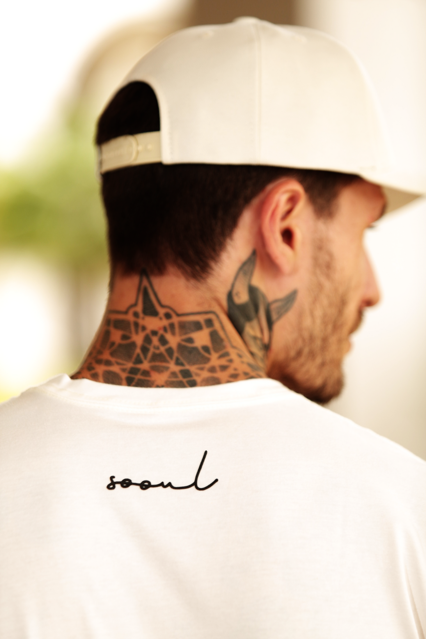 Camiseta Sooul premium logo em couro