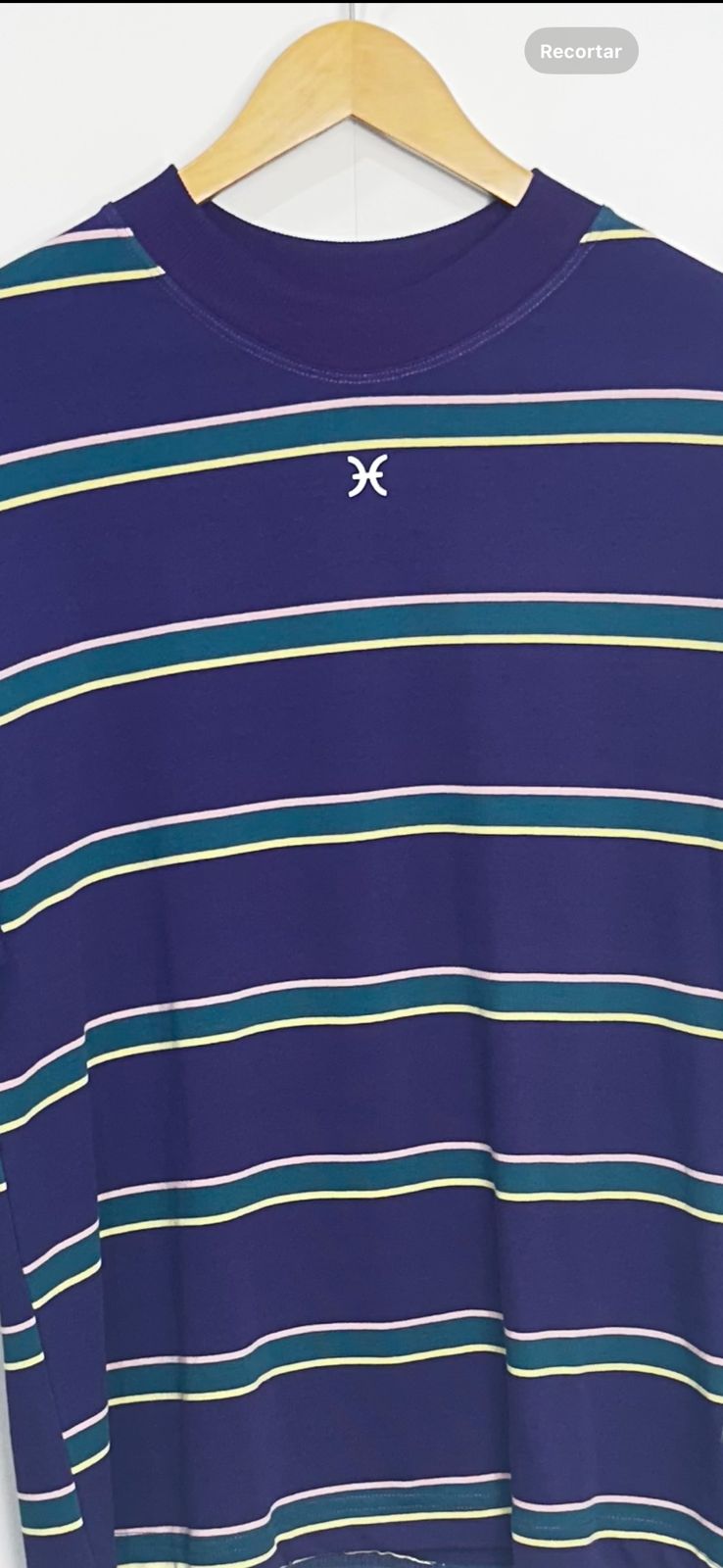 CAMISETA OVERSIZED LISTRADA