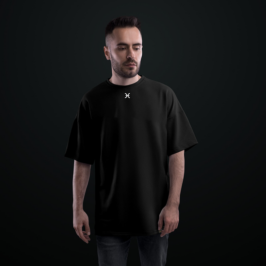 Camiseta oversized Sooul basic logo com brilho