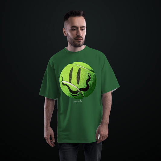 CAMISETA OVERSIZE SOOUL VERDE TENIS