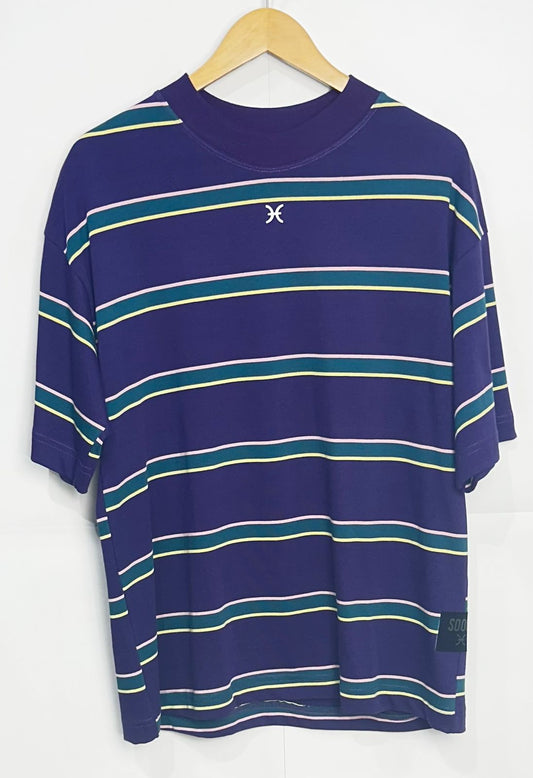 CAMISETA OVERSIZED LISTRADA