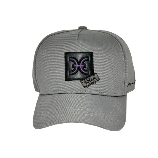 Boné Snapback QUADRADO CINZA